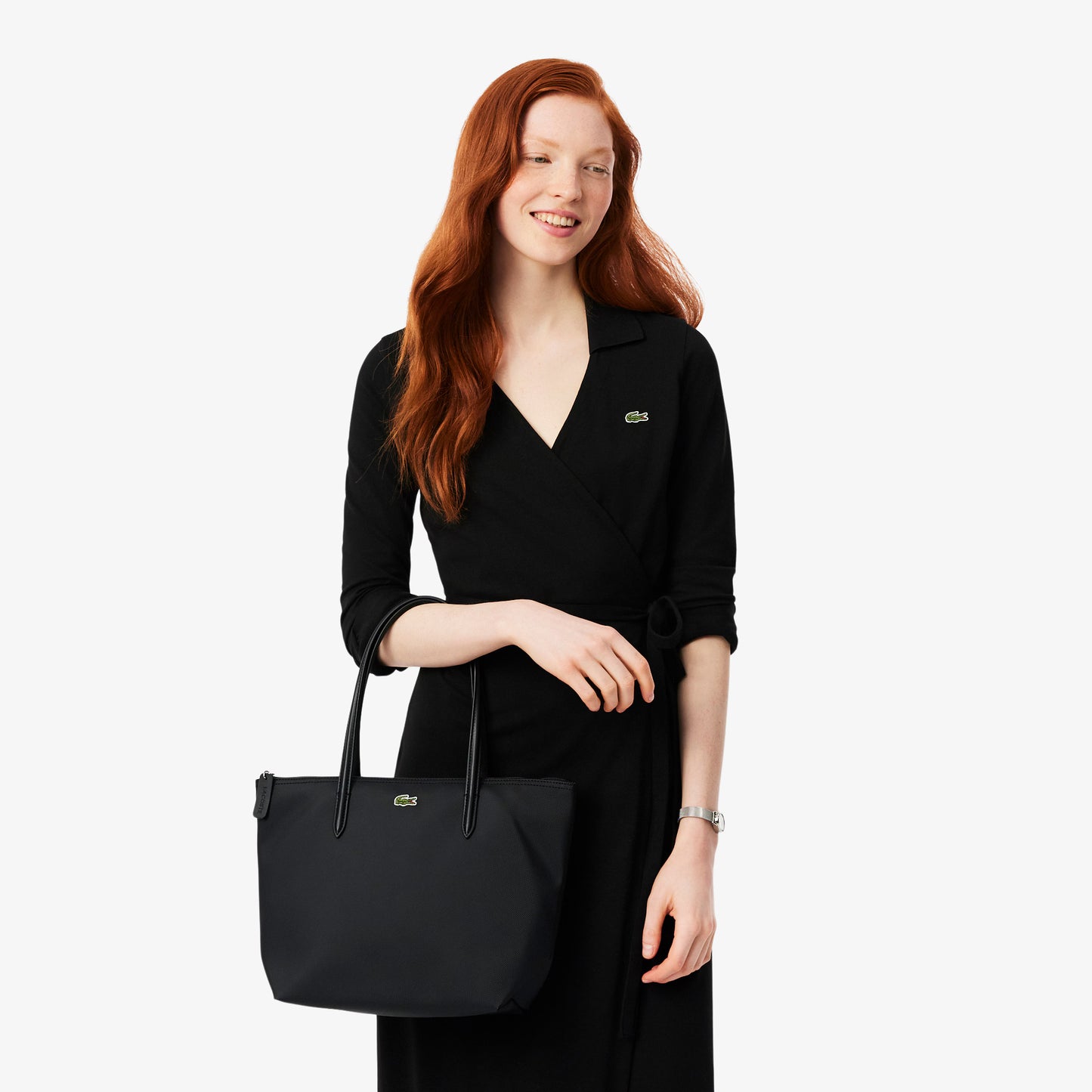 BOLSO MUJER TOTE PEQUEÑO LACOSTE NF2037PK