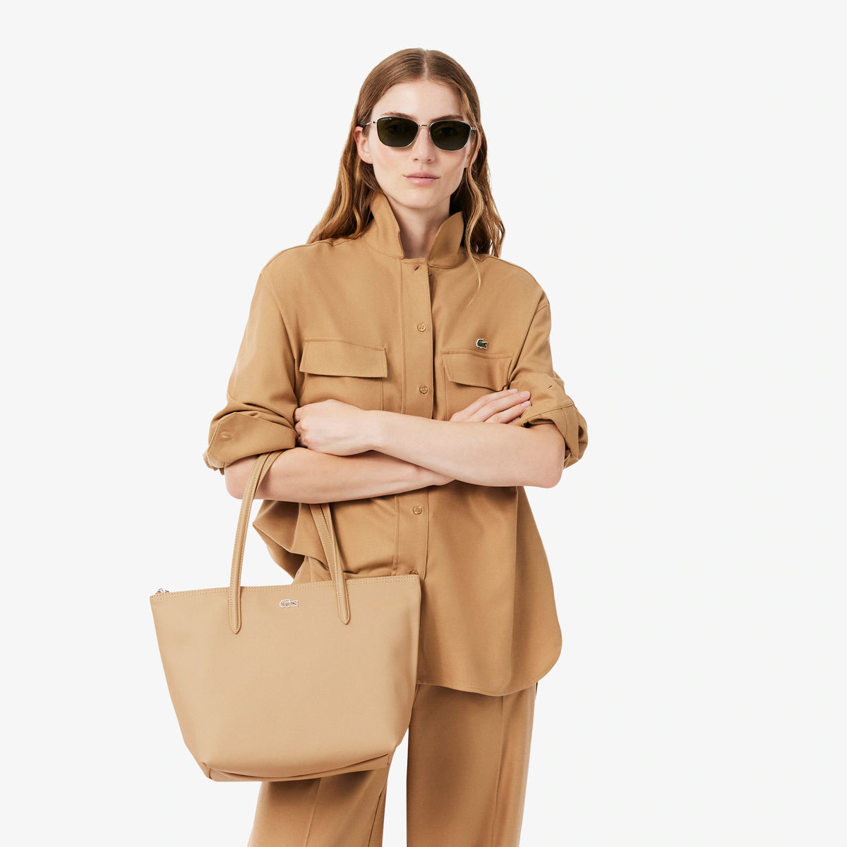BOLSO MUJER TOTE PEQUEÑO LACOSTE NF2037PK