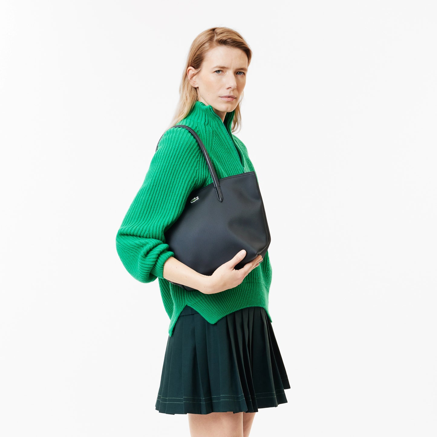 BOLSO MUJER TOTE PEQUEÑO LACOSTE NF2037PO