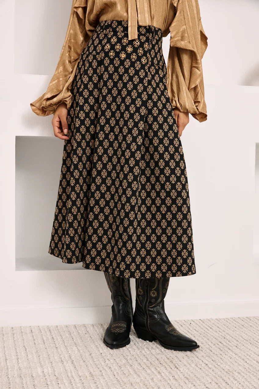 FALDA MIDI JACQUAR NKN LX.ZEIRA