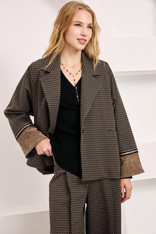 CHAQUETA JACQUARD  NKN NI.INZIA