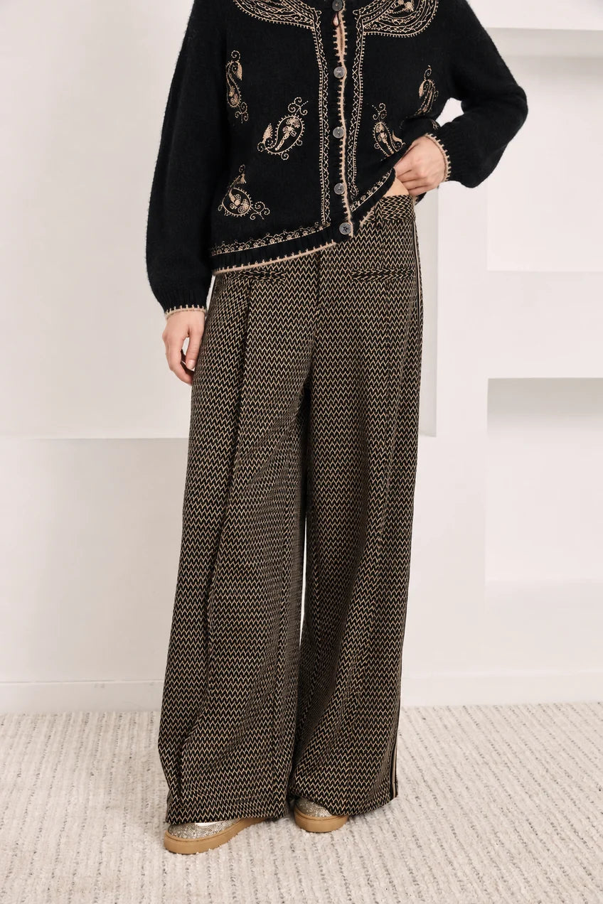 PANTALÓN JACQUARD PINZAS NKN NI.LUSETI
