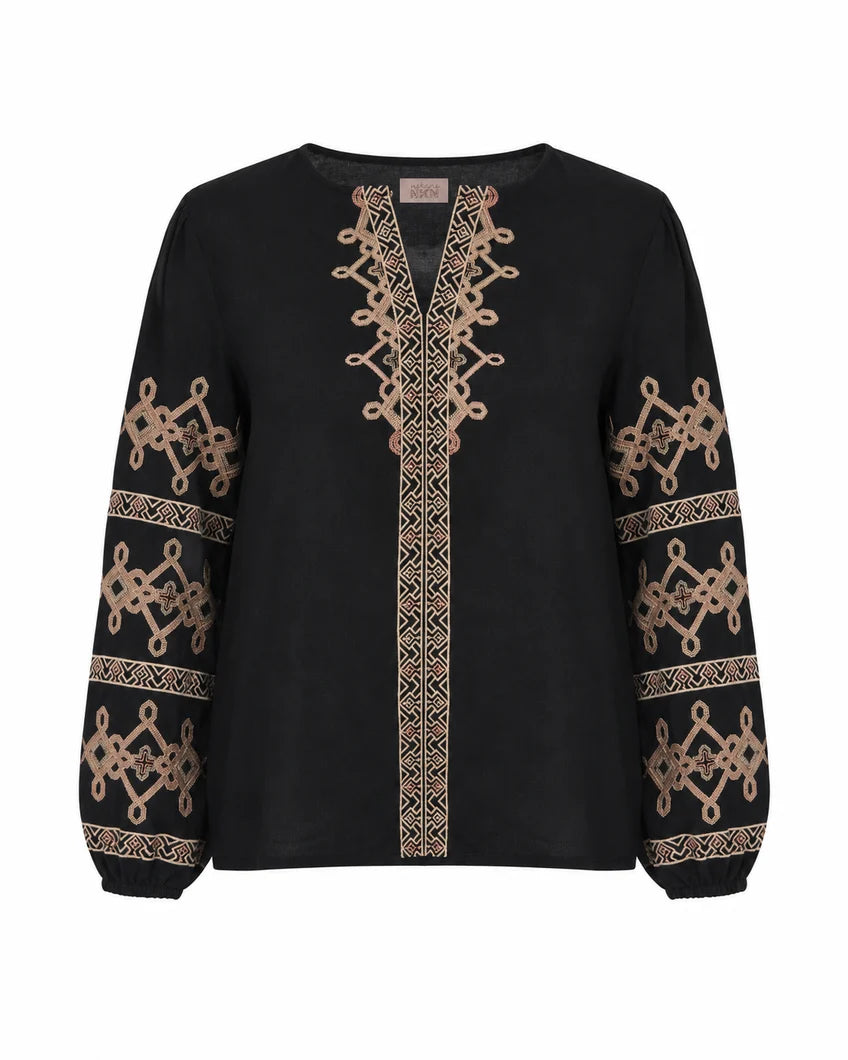 BLUSA MAO BORDADOS NKN NI.BELORO