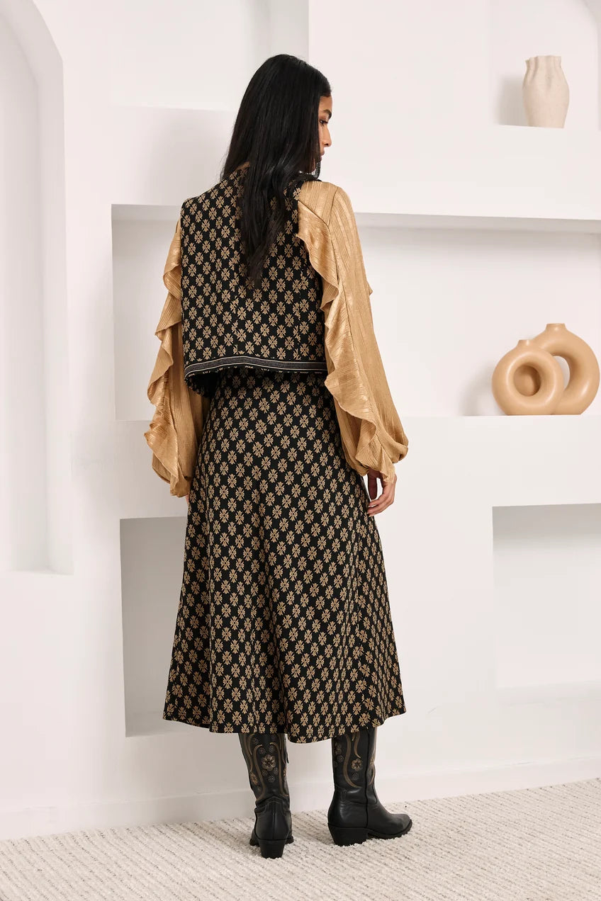 FALDA MIDI JACQUAR NKN LX.ZEIRA
