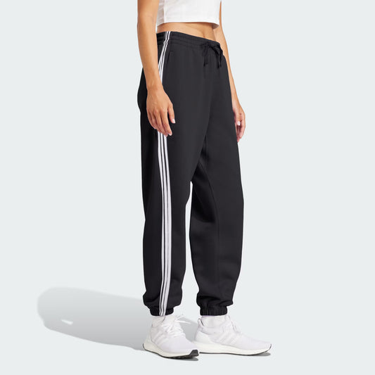 Pantalón Adidas Mujer Essentials French Terry Cuffed 3 bandas JD5302