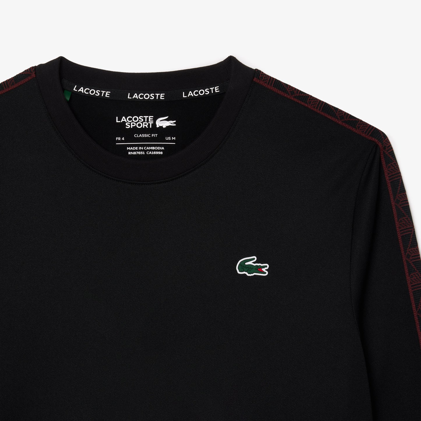 SUDADERA LACOSTE RIPSTOP
