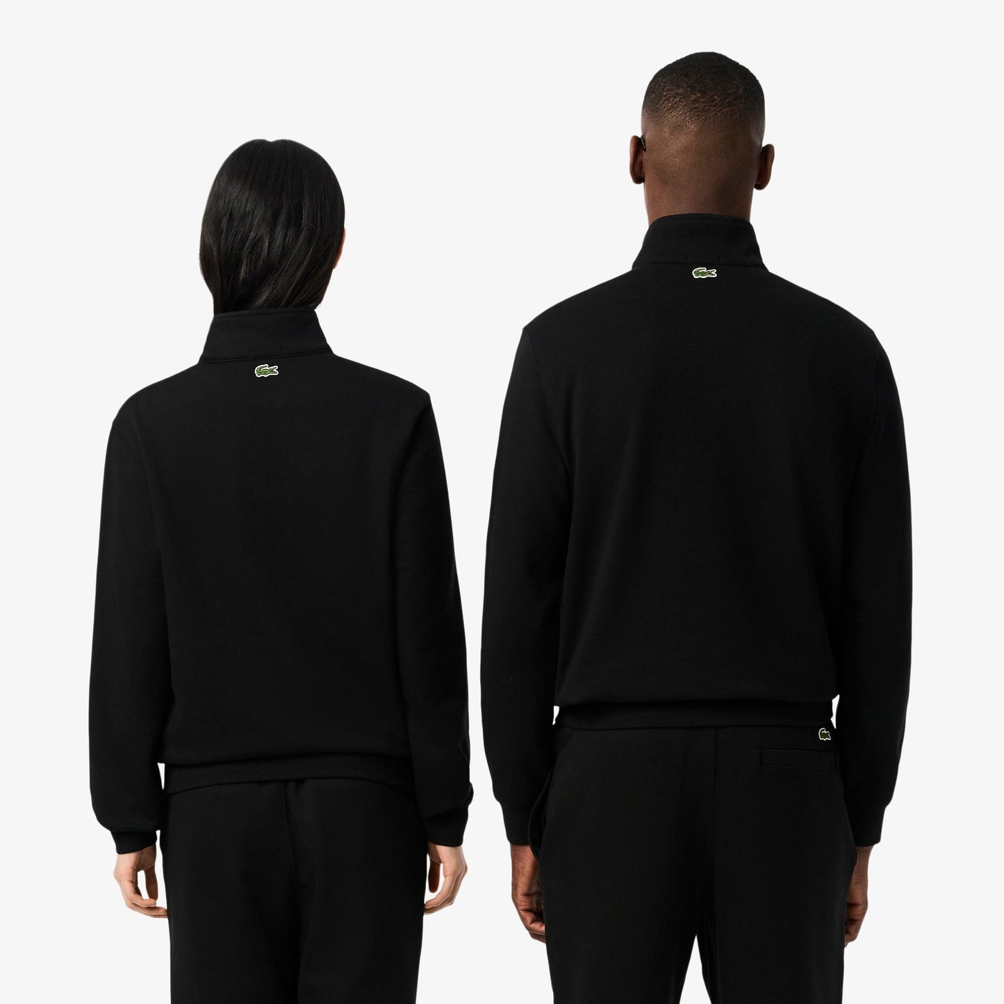 SUDADERA UNISEX CUELLO ALTO Y CREMALLERA LACOSTE SH2735