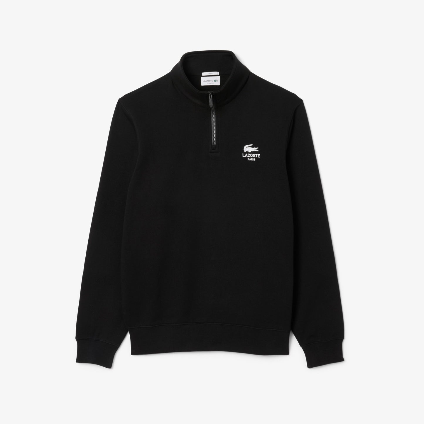 SUDADERA UNISEX CUELLO ALTO Y CREMALLERA LACOSTE SH2735