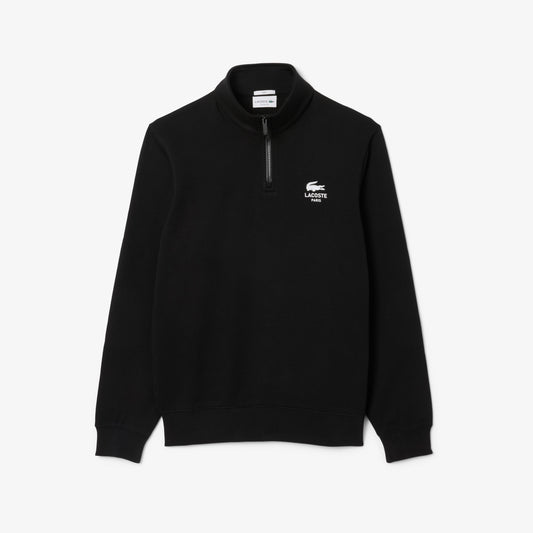 SUDADERA UNISEX CUELLO ALTO Y CREMALLERA LACOSTE SH2735