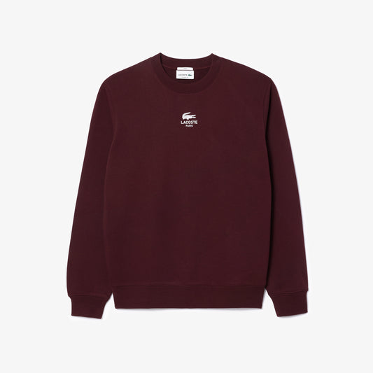 SUDADERA LACOSTE DE FELPA SIN CEPILLAR SH273600