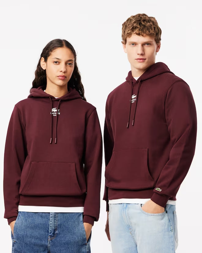 SUDADERA CAPUCHA LACOSTE ESTAMPADA SH2740