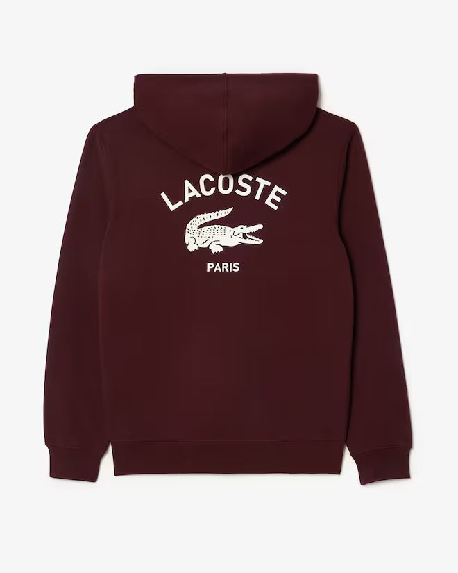 SUDADERA CAPUCHA LACOSTE ESTAMPADA SH2740