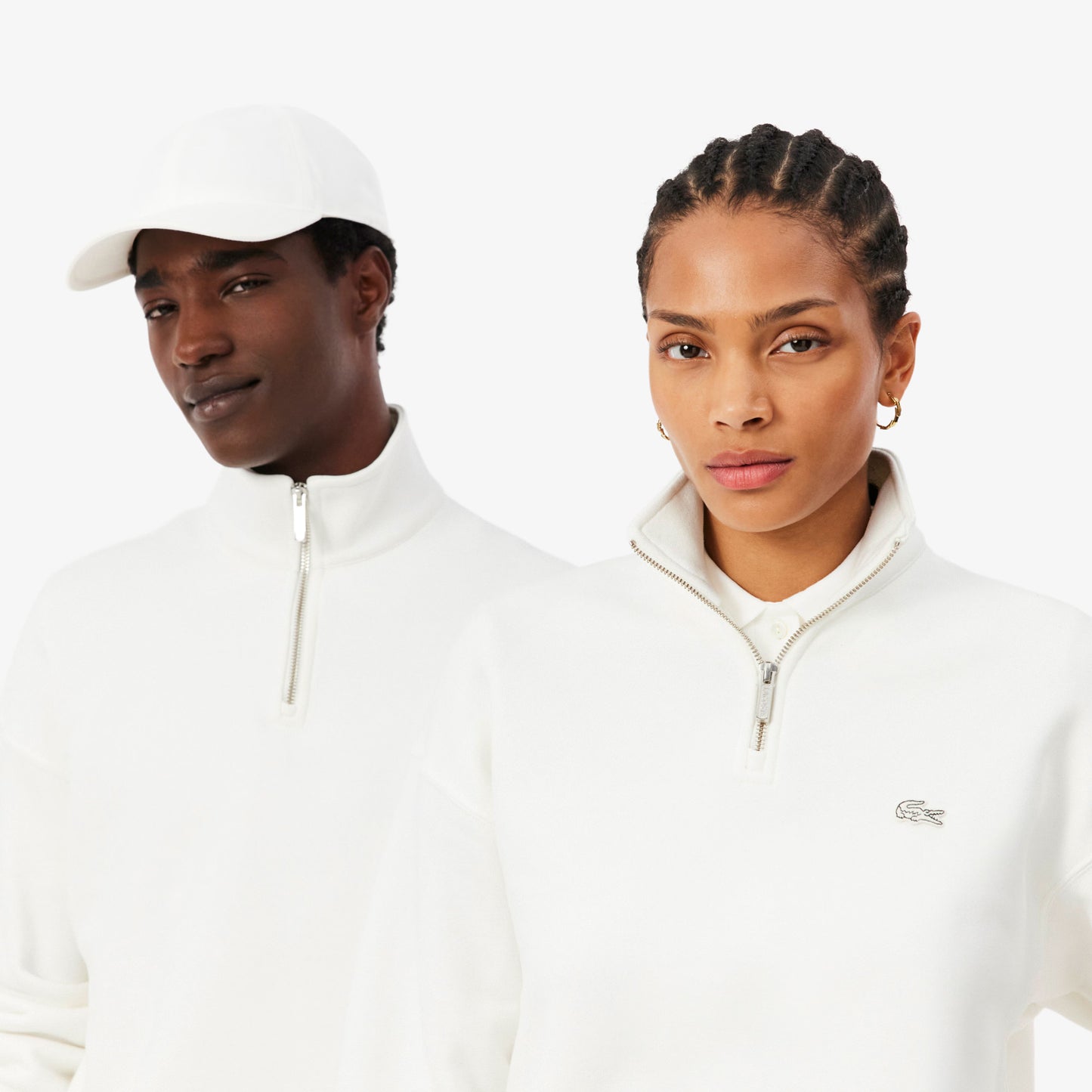 SUDADERA UNISEX CREMALLERA LACOSTE SH7759