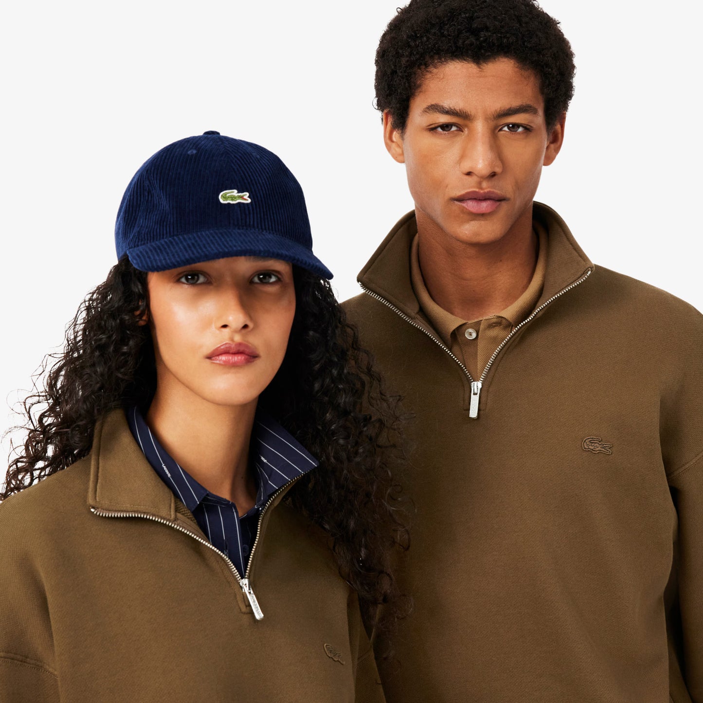 SUDADERA UNISEX CREMALLERA LACOSTE SH7759