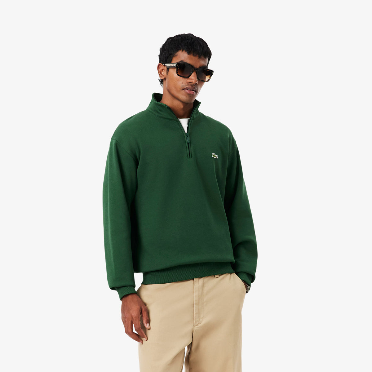 SUDADERA HOMBRE CREMALLERA LACOSTE SH8866