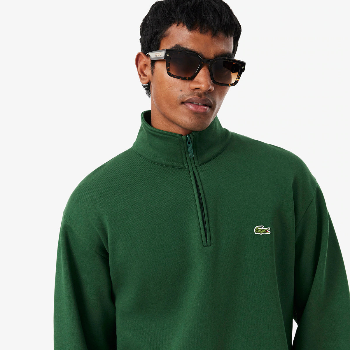 SUDADERA HOMBRE CREMALLERA LACOSTE SH8866