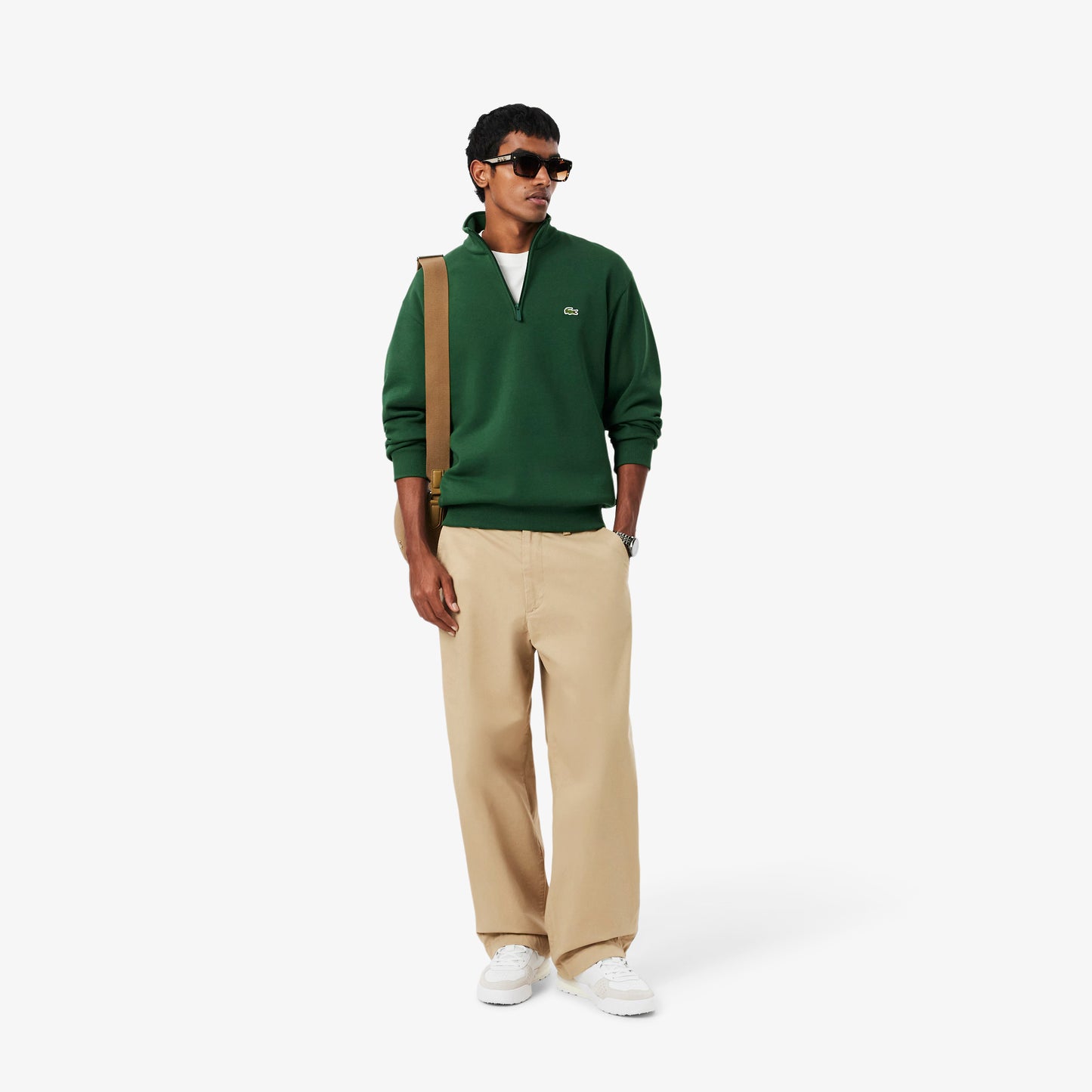 SUDADERA HOMBRE CREMALLERA LACOSTE SH8866