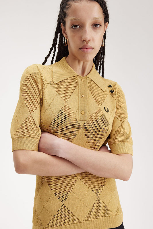 POLO PUNTO ROMBOS MUJER FRED PERRY SK7106