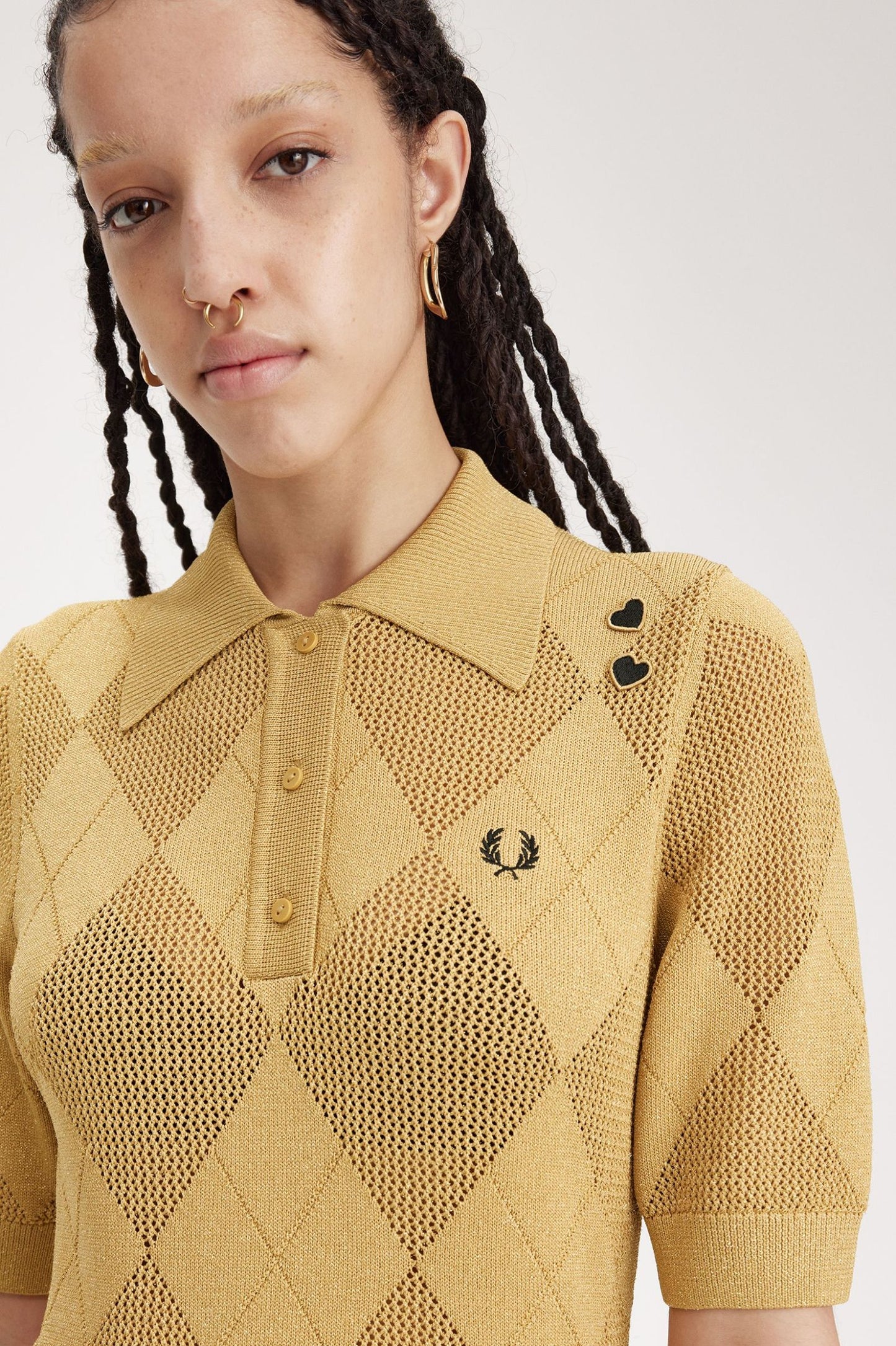 POLO PUNTO ROMBOS MUJER FRED PERRY SK7106