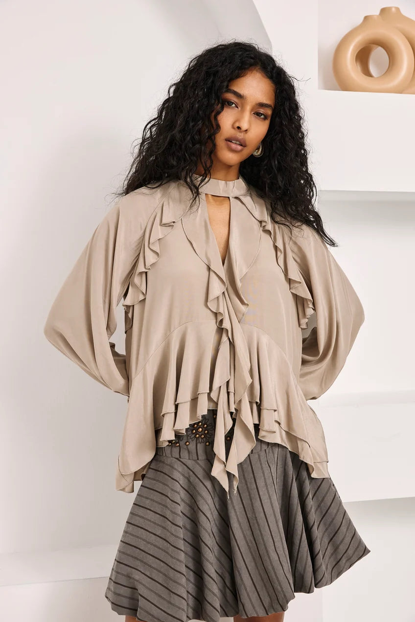 BLUSA VOLANTES NKN FF.MIRKA