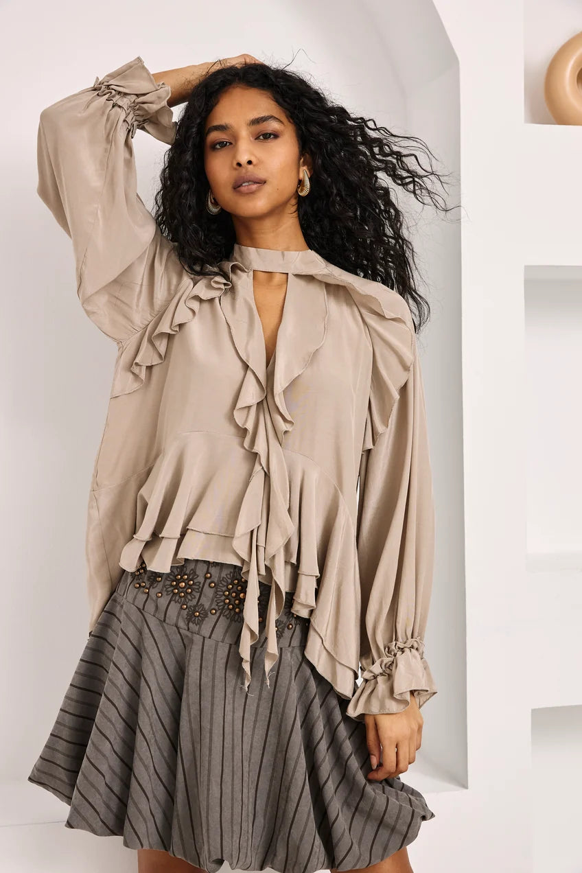 BLUSA VOLANTES NKN FF.MIRKA