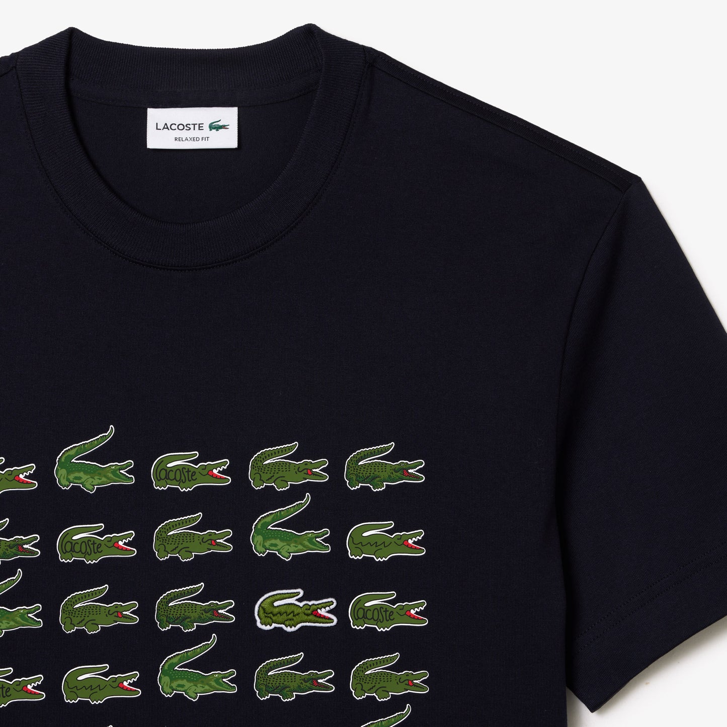 CAMISETA UNISEX LACOSTE LOGOS ICONICS TH1311