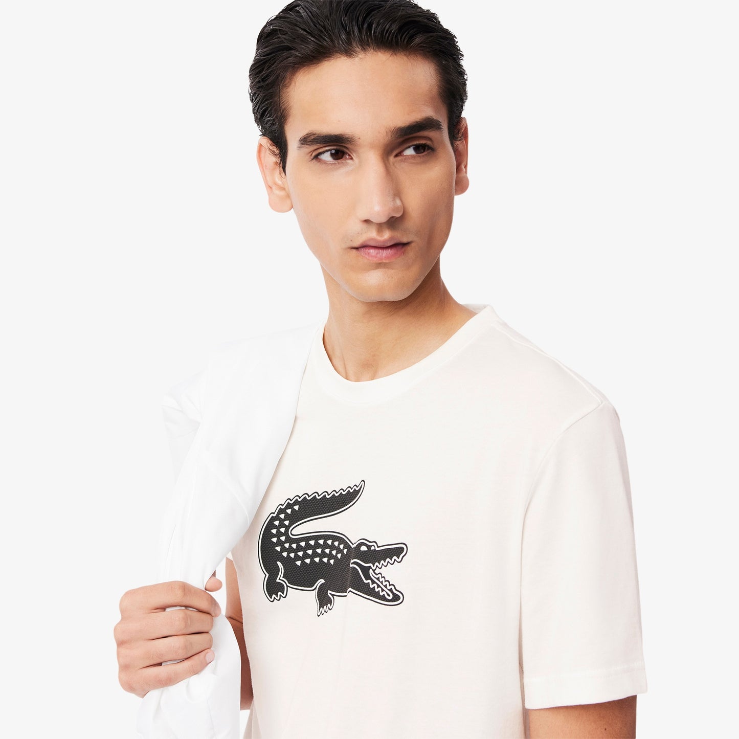 CAMISETA HOMBRE LOGO ULTRA DRY LACOSTE TH2042