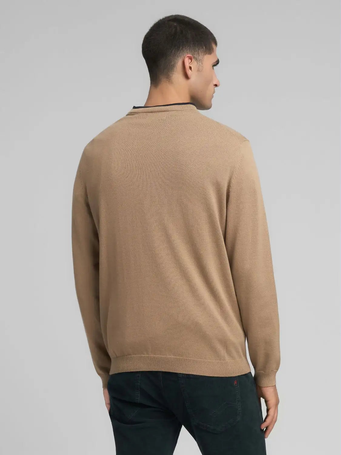 JERSEY HOMBRE ALGODON CON BORDADO UK4851