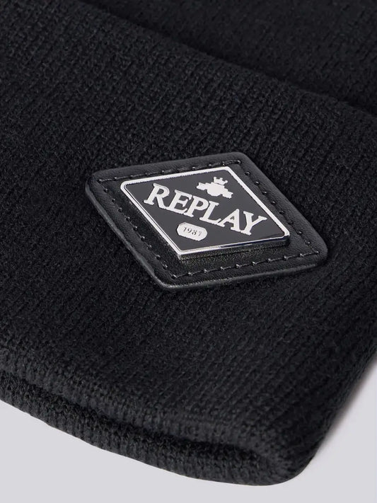 GORRO CON LOGOTIPO ROMBO REPLAY AX4347
