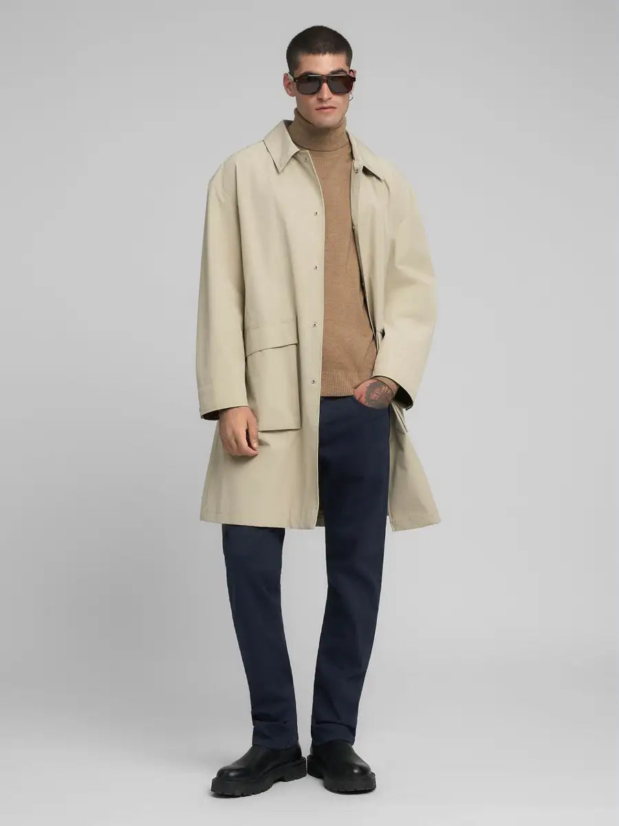 JERSEY DE CUELLO ALTO DE MEZCLA DE LANA UK4855 REPLAY