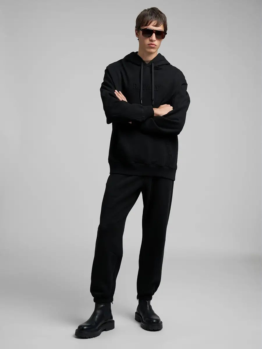 SUDADERA CON LETRAS BORDADAS M3183 REPLAY