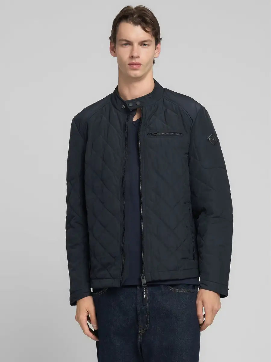 CAZADORA ACOLCHADA CON CREMALLERA COMPLETA REPLAY M8000