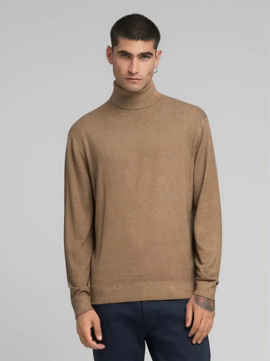 JERSEY DE CUELLO ALTO DE MEZCLA DE LANA UK4855 REPLAY