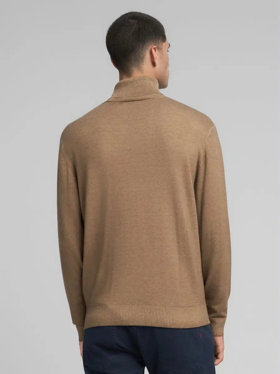 JERSEY DE CUELLO ALTO DE MEZCLA DE LANA UK4855 REPLAY