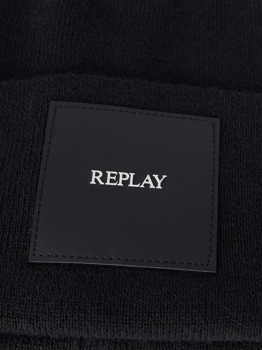 GORRO HOMBRE PARCHE LOGOTIPO REPLAY AX4167