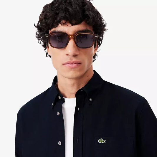 CAMISA OXFORD DE CORTE REGULAS LACOSTE CH1911