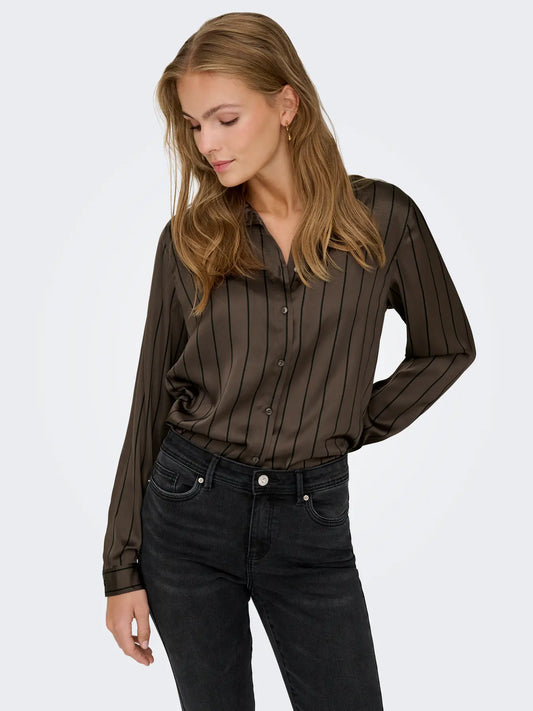 CAMISA MUJER RAYAS JACQUELINE DE YONG 15203504
