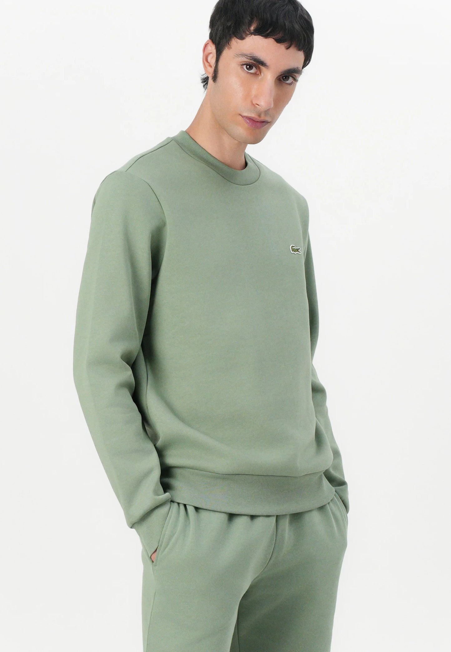 SUDADERA DE FELPA CEPILLADA LACOSTE SH960800