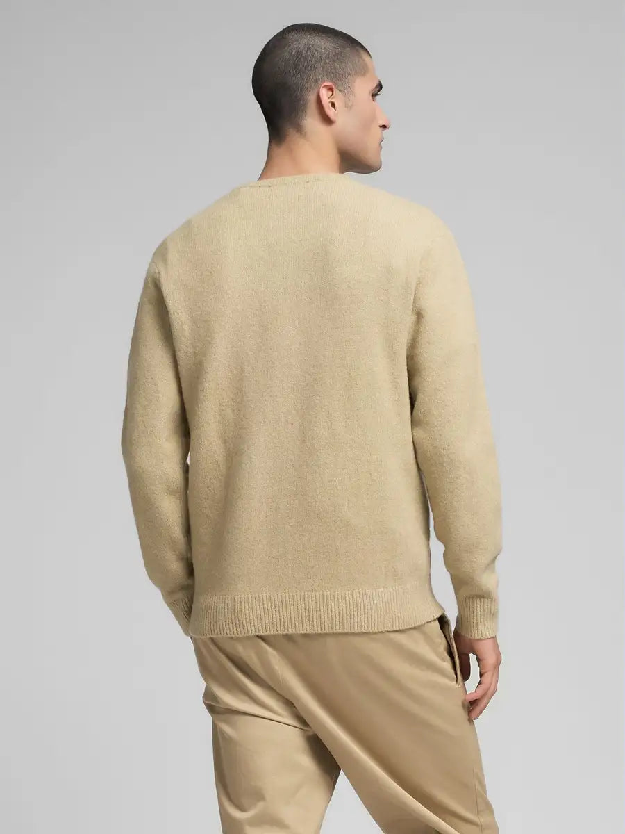 JERSEY REPLAY DE CUELLO REDONDO DE TEJIDO RECICLADO UK4871