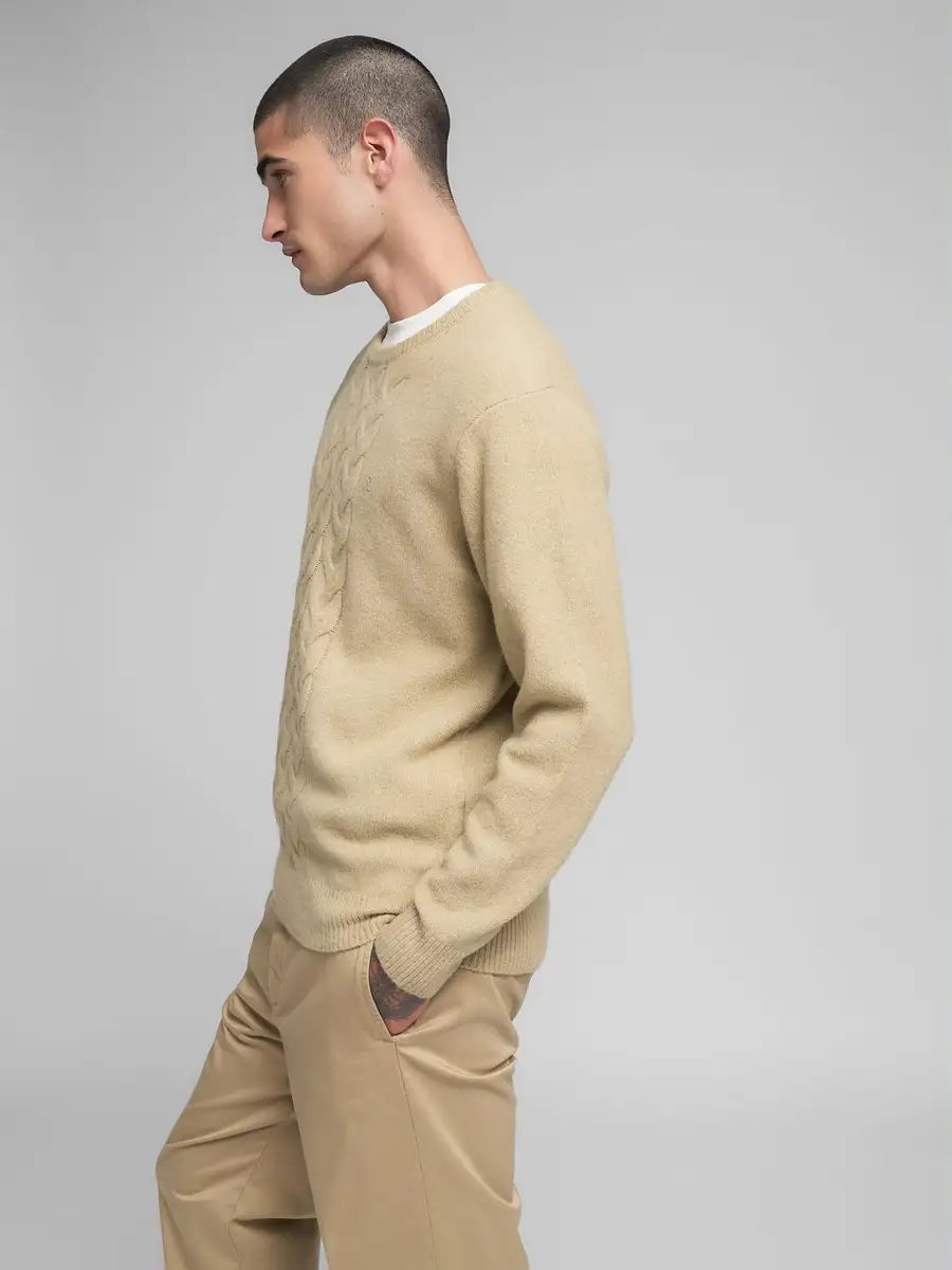 JERSEY REPLAY DE CUELLO REDONDO DE TEJIDO RECICLADO UK4871