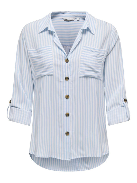 CAMISA DE RAYAS MUJER ONLY 15281677