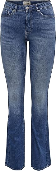 PANTALONES VAQUEROS DE MUJER ONLY PAOLA HIGH FLARED 15219219