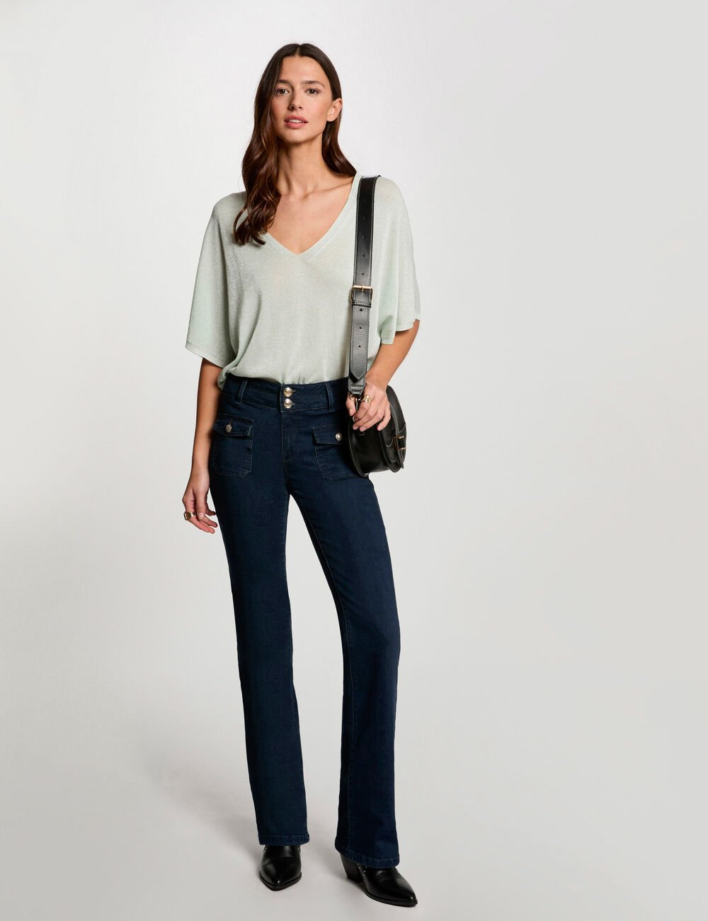 JERSEY MUJER  MANGA 3/4 MORGAN 251-MDIX