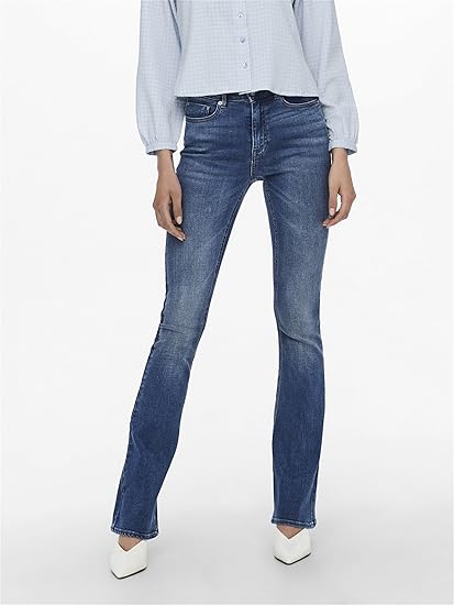 PANTALONES VAQUEROS DE MUJER ONLY PAOLA HIGH FLARED 15219219