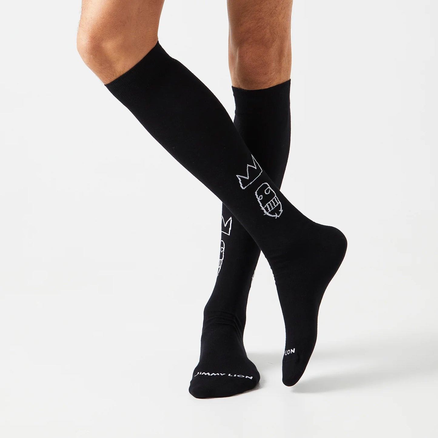 CALCETIN ALTO JIMMY LEON BASQUIAT