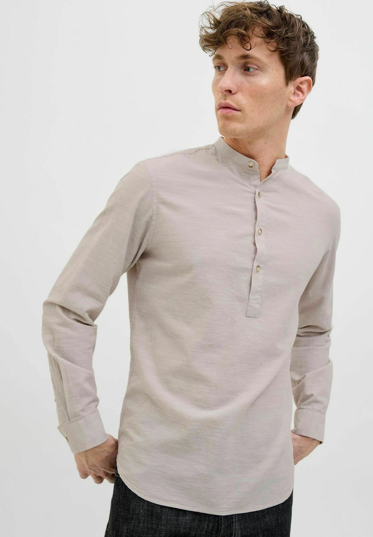 CAMISA HOMBRE CUELLO MAO JACK & JONES 12279843