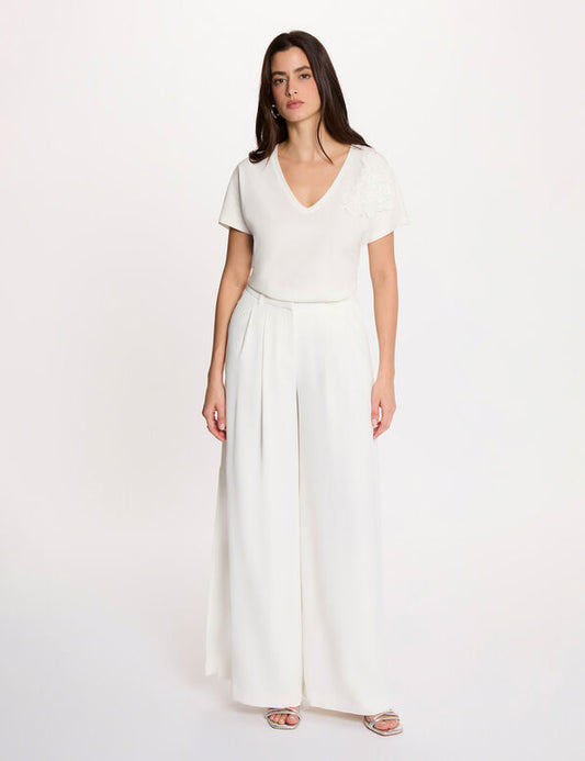 PANTALON FLUIDO MUJER MORGAN 261-POMA