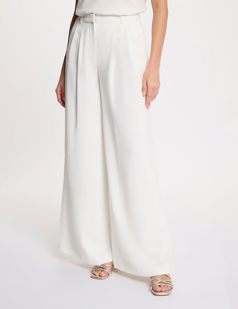 PANTALON FLUIDO MUJER MORGAN 261-POMA