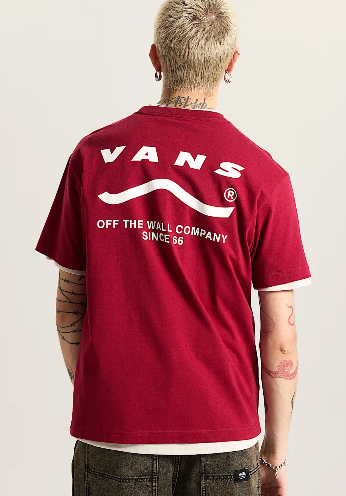 CAMISETA HOMBRE DETERMINED VANS VN000PEYFOF