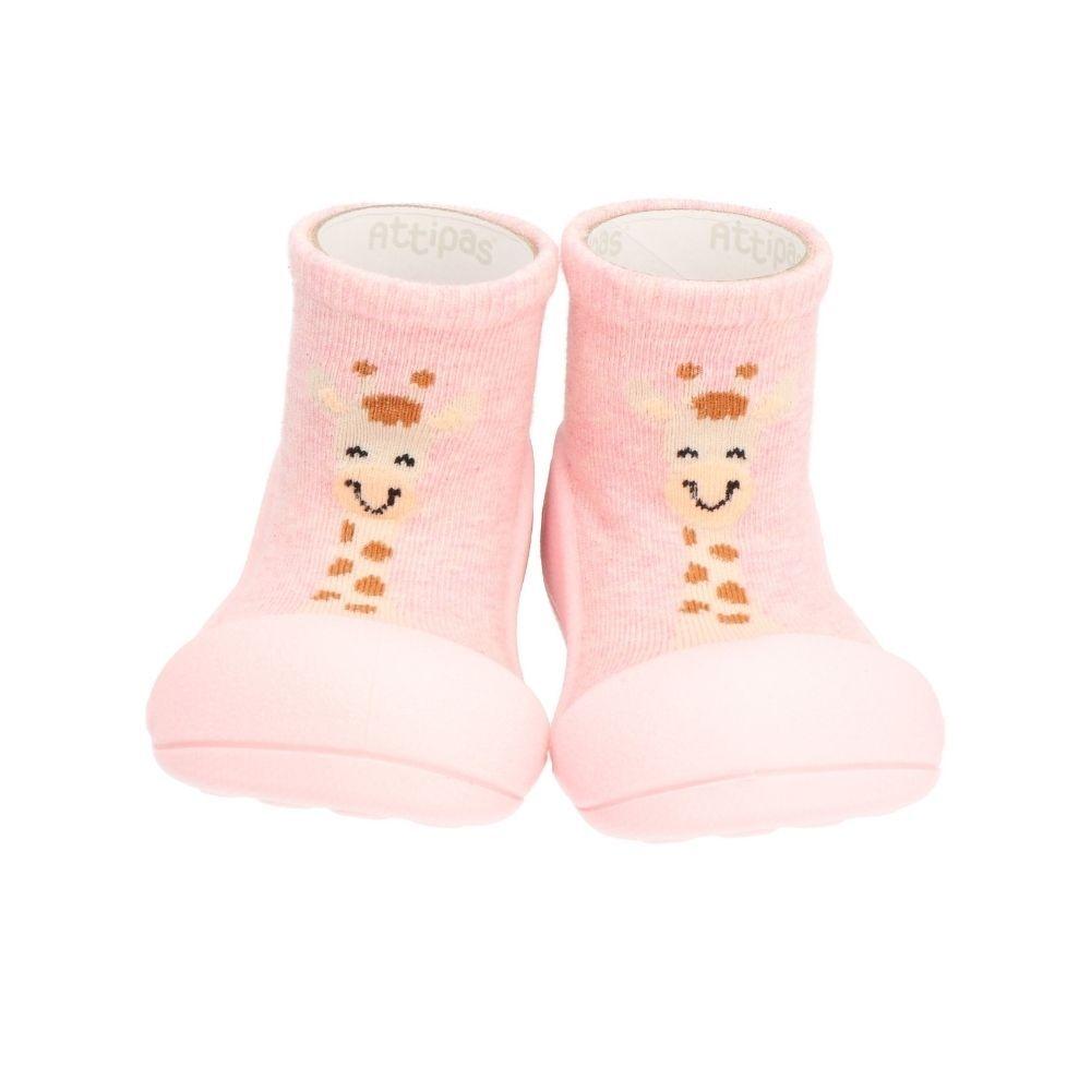 PATUCOS BEBE ATTIPAS GIRAFFE PINK AGI010